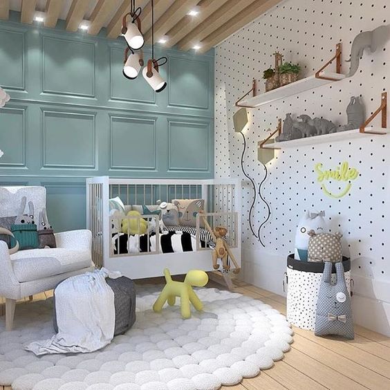 Ideias para a decoração de quarto de bebê